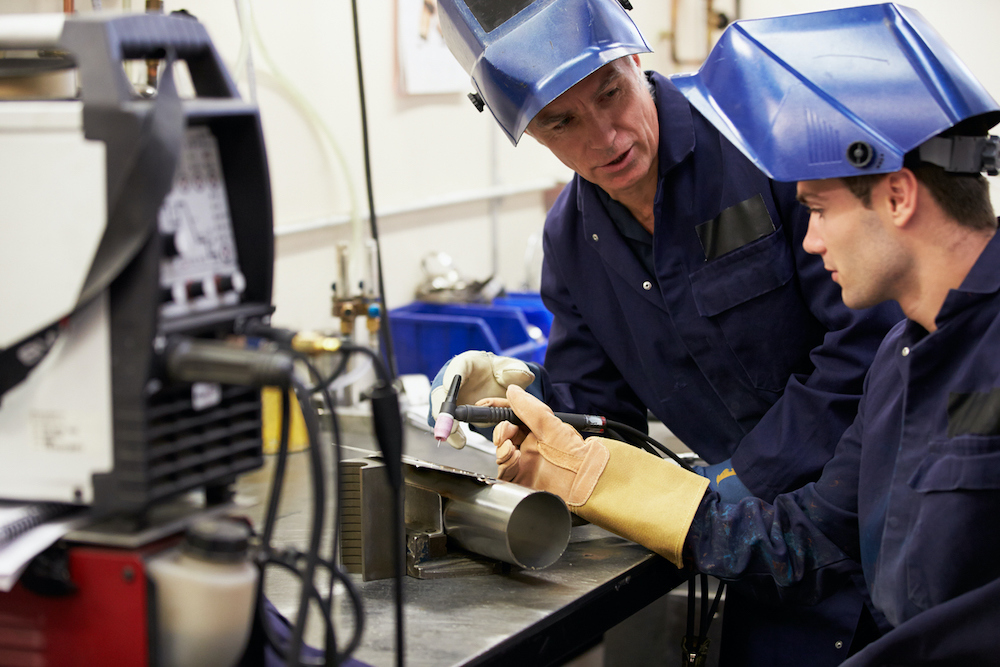 welding apprentices