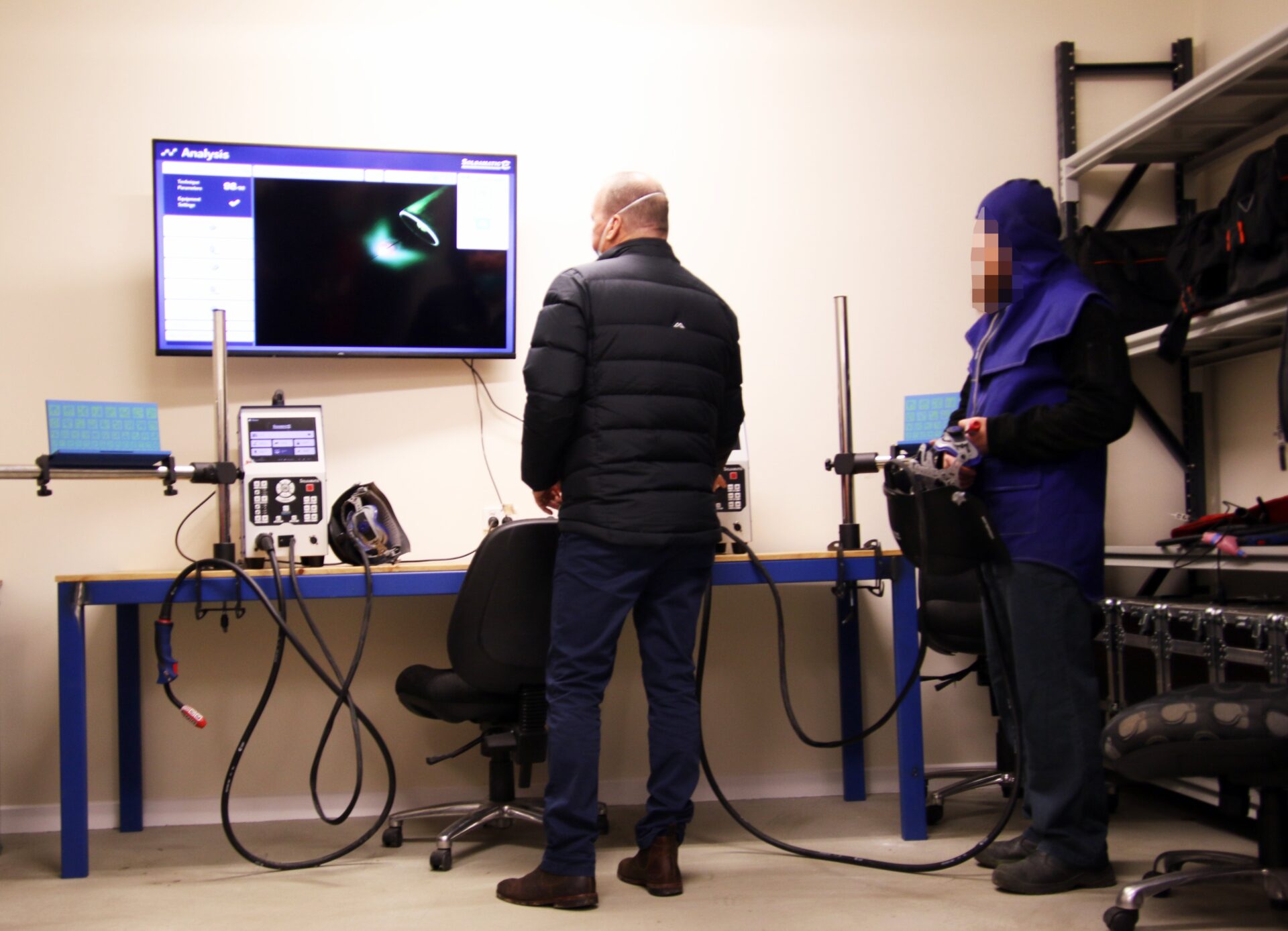 Soldamatic welder training at HM Prison Langi Kal Kal